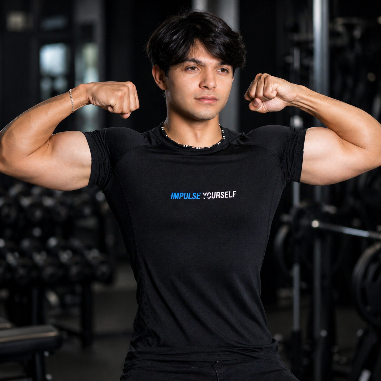 IMPETUS Black | Camiseta de Compresión para Mayor Rendimiento y Menor Fatiga