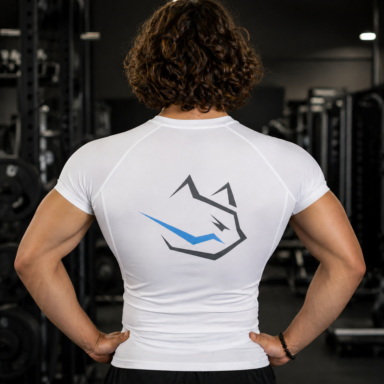 IMPETUS White | Camiseta de Compresión para Mayor Rendimiento y Menor Fatiga
