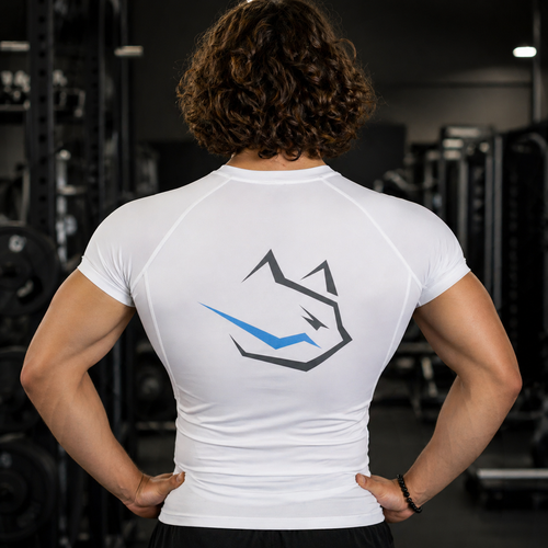 IMPETUS White | Camiseta de Compresión para Mayor Rendimiento y Menor Fatiga
